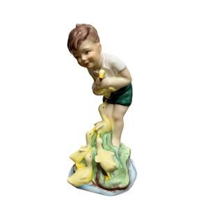 Vintage Johnnie RW-3433 By Royal Worcester Made in England Figurine Ducks